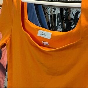 Babaton Vibrant Orange Short Sleeve Tee